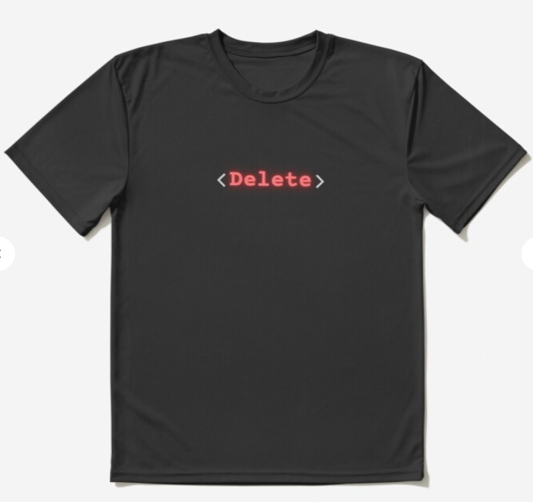 remera delete